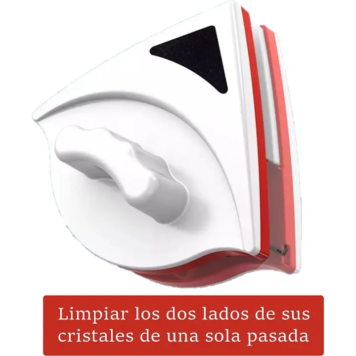 Limpiacristales Magnetico, Limpia Cristales de Doble Cara, Limpiador de Cristales magnético para Ventana, Limpiar Cristales fácilmente,Limpiador de Ventanas Profesional para Ventanas hasta 8 mm - 1