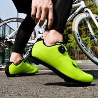 Zapatos De Ciclismo Para Hombres SPD Mountain Bike Zapatillas De Carreras De Carretera MTB Cross-country Resistente Al Agua Talla Verdadera - details 6