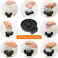 Lavadora Automática De Taza De Vidrio Para Barra Cocina Té Con Grifo De Alta Presión Herramienta De Limpieza Accesorios De Fregadero Ecológico Plástico - details 1
