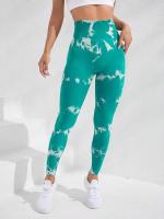 Pantalones De Yoga De Cintura Alta Sin Costuras Para Mujer Levanta Glúteos Pierna Larga Elasticidad Completa Fitness Running - details 9