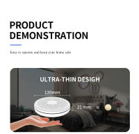 Alarma Detectora de Humo y Monóxido de Carbono con Batería，Tuya Smart Co Detector de humo, alarma de monóxido de carbono, Sensor de sonido PIR, WiFi, versión 2 en 1, salón, habitación, cocina, tienda - details 23
