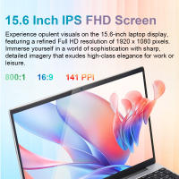 Portátil Ninkear N15 Air, pantalla IPS de 15.6'' 1920*1080, Intel N95 4 núcleos 3.4GHz, 16GB RAM 512GB SSD, WiFi Bluetooth de banda dual 4.2, 2*USB3.0 1*HDMI 1*Ranura para tarjeta Micro SD, Batería de 44Wh, 180° Abierto y cerrado, Teclado retroiluminado, - details 1