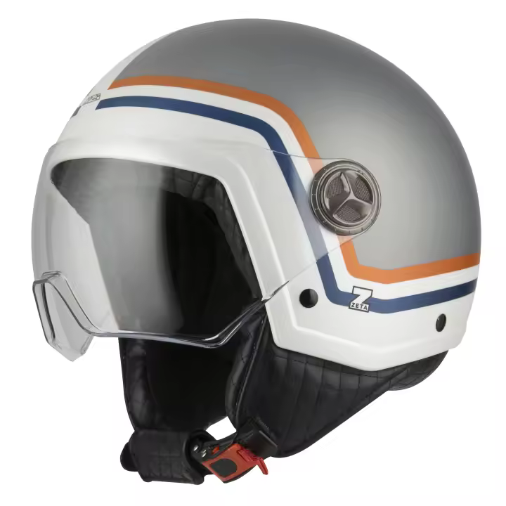 Casco de Moto Minijet Zeta 2 NZI - Clásico Moderno, Confortable y Ligero - 1