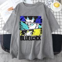 Camiseta De Mujer Con Estampado BLUE LOCK Cuello Redondo Manga Corta Estilo Callejero Casual Polyester Top Para Todas Las Estaciones - details 5