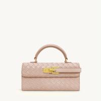 Bolso Bandolera De Cuero Sintético Tejido Keyla Para Mujer Con Correa Ajustable Estilo Bohemio Para Playa Diseñador - details 15