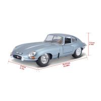 Modelo De Coche Deportivo Vintage Bruago 1:18 Aleación De Latón Simulación Estática Decorativa Regalo Para Hombre Controlado Por Fuerza - details 0