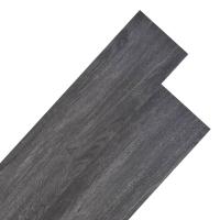 vidaXL Lamas para Suelo no Autoadhesivos de PVC Madera Deslavada 5,26 m² 2 mm Color Marrón nogal,  Roble marrón,  Negro y mas - details 4