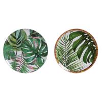 LILI HOME Vajillas de Melamina: Elegancia y Durabilidad. Plato Llano: Ø 28 cm / Plato Hondo: Ø 23 cm / Plato de Postre: Ø 20 cm / Bol Individual: Ø 13 cm / Bol de Ensalada: Ø 25 cm / Bandejas de Servir: 40 x 29 cm y 36 x 26 cm. - details 0