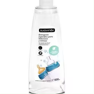 Suavinex Detergente Para Biberones Y Tetinas, 500 Ml - 1