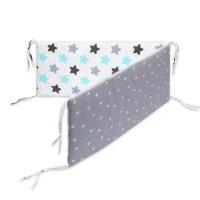 1 paquete de parachoques para Cuna de Bebe con estampado de Casita, protección para Cuna de Bebe, decoración para habitación de niños - details 0
