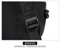 Mochila Mini Para Hombre Negra De Moda Pequeña Bolso De Hombro Escolar Impermeable De Lona Diseñador Deportes Y Viajes 2023 - details 13