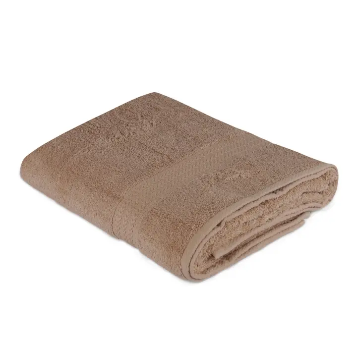 Wellhome - Toalla de Ducha Visón 100% Algodón 500 Gr/m² - 70x140 Cm - 1