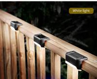 Luces Solares LED Para Escaleras Jardín Patio Camino Pared 1-8 Pack Impermeables RGB Fuente De Luz Solar ABS Modernas - details 4