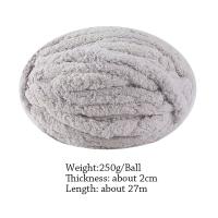 Hilo De Cenillo Multicolor De 250g Para Tejer Y Crochet Cojín Mantel Suave Cálido Línea Gruesa Para Bufanda Y Abrigo - details 1
