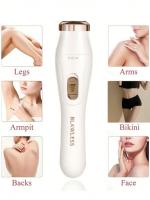 Afeitadora Eléctrica Recargable Para Mujer Trimmer De Pelo Facial Y Bikini Máquina De Eliminación De Pelo Rasador Cordless Para Piernas - details 0