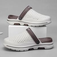 Sandalias De Playa Para Hombre Verano Zapatillas Casuales Con Agujeros Zapatos De Jardín Clogs Adecuados Para Exterior Y Hogar Material EVA - details 3