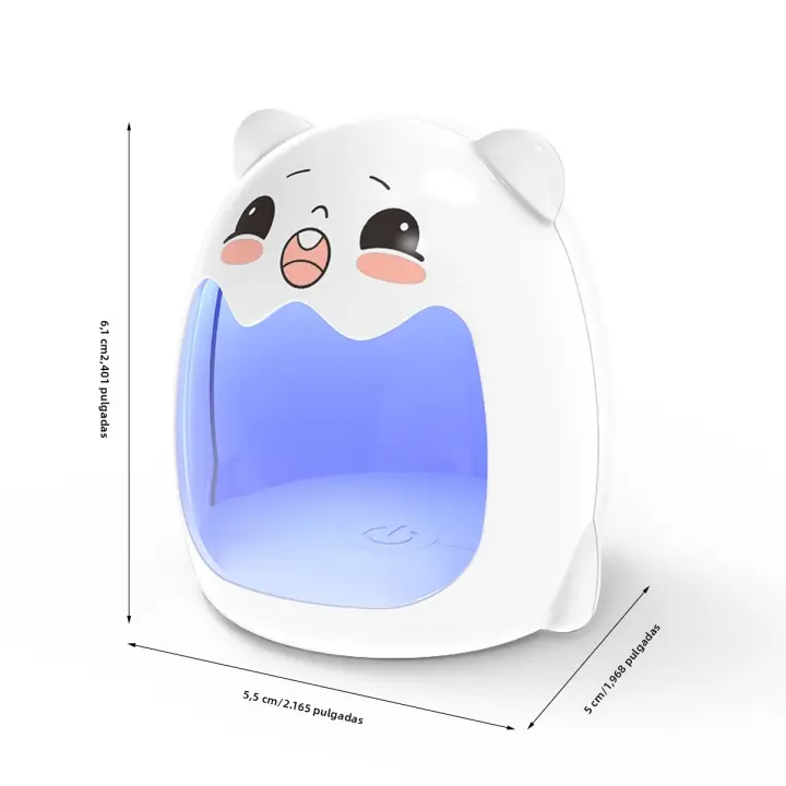 Secador De Uñas USB Mini DISEÑO BLANCO Lámpara LED UV Para Artículos De Uñas Herramientas De Manicura Secado Rápido De Esmalte De Gel Para DIY En Casa - 1