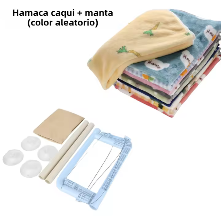 Cama Colgante Para Gatos Con Red De Hamaca Hogar Para Gatos Jóvenes Y Adultos Soporte De 20kg Para Verano Y Invierno Manta De Sol Para Descanso - 1