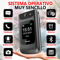 Funker C250 Comfort Power 4G Teléfono Móvil con tapa para personas mayores con 4G. Con botón SOS, pantalla externa y base de carga. Hi power Battery 1450 mAH. - details 2