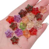 30pcs Cuentas De Vidrio Colores En Forma De Estrella Pentagonal Para Manualidades DIY Accesorios Para Pulseras De Cuentas 3D - details 2