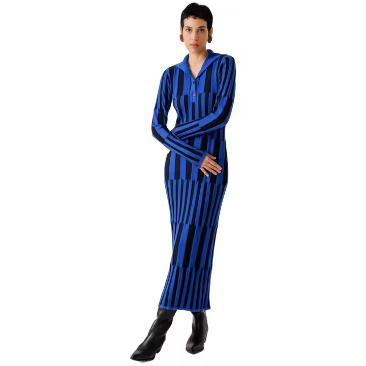 Vestido Skfk Jare-Gots para mujer en color azul - 1
