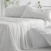 Juego de Sábanas Floral Greige Tacto Suave | Planchado Fácil | 5 Medidas Disponibles | Ideal Para Todo el Año - details 2