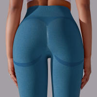 Mallas de Yoga de nailon para mujer, pantalones deportivos de cintura alta, elásticos, ajustados, transpirables, para entrenamiento - details 30