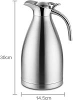 Termo De 2 Litros, Jarra De Acero Inoxidable, Termo De Café Con Aislamiento Al Vacío De Doble De Acero Inoxidable 304. - details 0