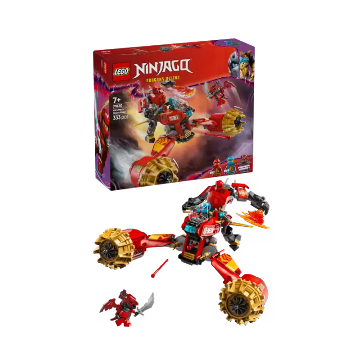 LEGO  NINJAGO 71830 Moto-Meca de la Tormenta de Kai Contiene 333 piezas - Edad recomendada a partir de 7+ años 25L71830 - 1