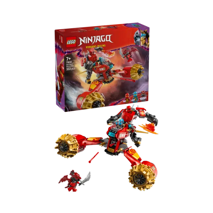 LEGO  NINJAGO 71830 Moto-Meca de la Tormenta de Kai Contiene 333 piezas - Edad recomendada a partir de 7+ años 25L71830 - 1