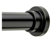 Barra de Cortina Amazonbasics, Tensión Ajustable, Interior y Exterior, 137 a 229 Cm, Negro - details 3