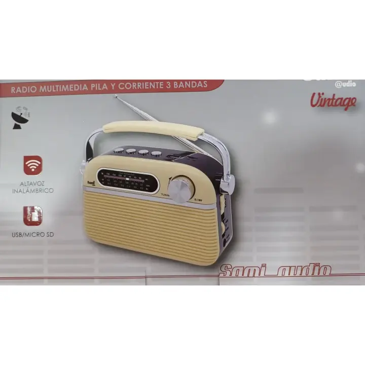 radio multimedia vintage ac/dc - 1