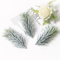 10Pcs Decoraciones De Hojas Artificiales Para Bodas Fiestas Hogar DIY Embalaje De Caja De Dulces Guirnalda Navidad Floristería - details 12
