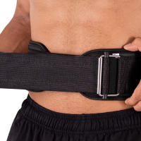 Cinturón De Gimnasio Para Levantamiento De Pesas Y Crossfit Soporte Lumbar En Nylon Para Adultos Músculación Y Ejercicios Con Pesas - details 5