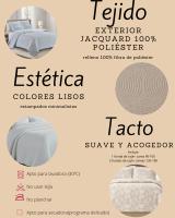 Colcha Jacquard Fina para Temporada Primavera/Verano - Novotextil - details 3
