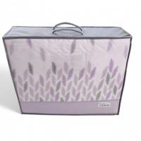 Sábanas de Coralina Térmicas Invierno Doble Perchado 200grs Milka Malva - 190/200cm + 30cm - Confort Antiestrés - Mercatienda.es - details 2