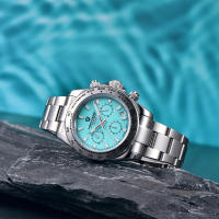 Reloj De Pulsera De Cuarzo Para Hombre PAGANI DESIGN Con Bisel De Acero Inoxidable Cristal De Zafiro Resistente Al Agua VK63 Reloj Hombre - details 4