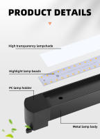 Iluminación De Pista LED Moderna Para Decoración Interior De Hogar Y Tienda Conjunto Completo De Herramientas De Luz De Fosa Instalación Por Montaje - details 0