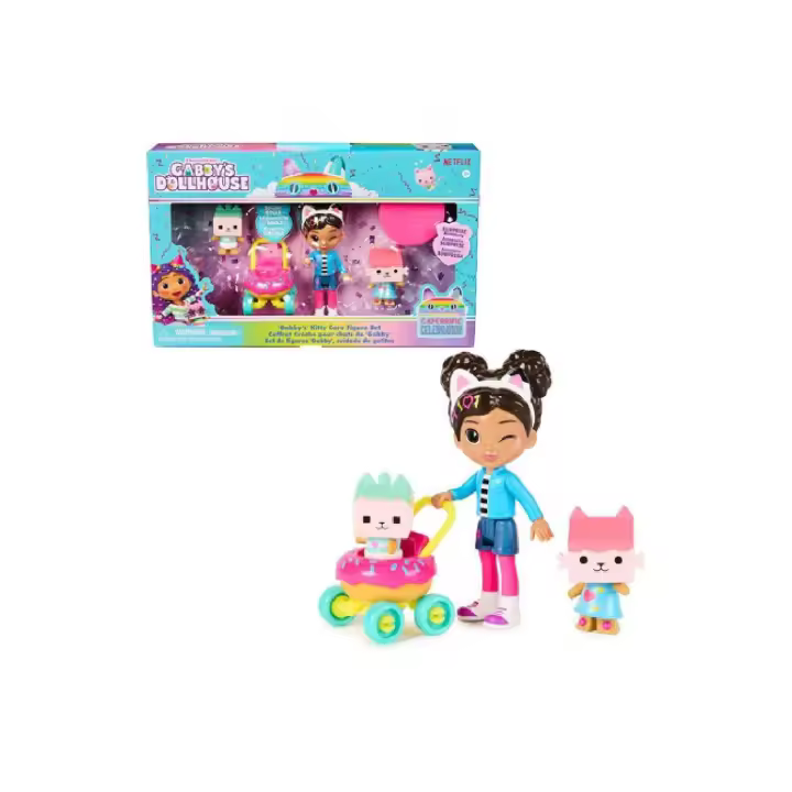 PACK CUIDADOS KITTY CASA DE GABBY - 1