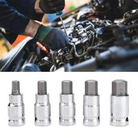 Podofo Juego profesional de 10 llaves de vaso de 12 puntas M4-M18 1/4"  3/8"  1/2" Kit de herramientas de reparación con estuche - details 3