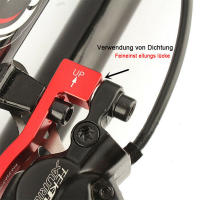 Adaptador De Freno De Disco BUCKLOS Para Bicicleta 180/203mm IS PM Aluminio Adaptador De Freno Frontal Y Trasero Pieza De Bicicleta - details 14