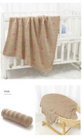 Manta de punto para Bebe recién nasido, edredón de Cama para niños, 100x80cm, cuna para Niños, cochecito a Cuadros, supersuave, Moda de puntos de Colores - details 11