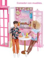 Barbie con Apartamento  incluida 1 muñeca y accesorios Mattel HHY40 - details 4