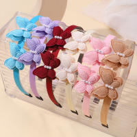 Diadema De Mariposa Exquisita Con Perlas Simuladas Para Niñas Accesorio Lindo Para El Día Diadema De Cabello Para Niñas Decorativa Para Todas Las Estaciones - details 6