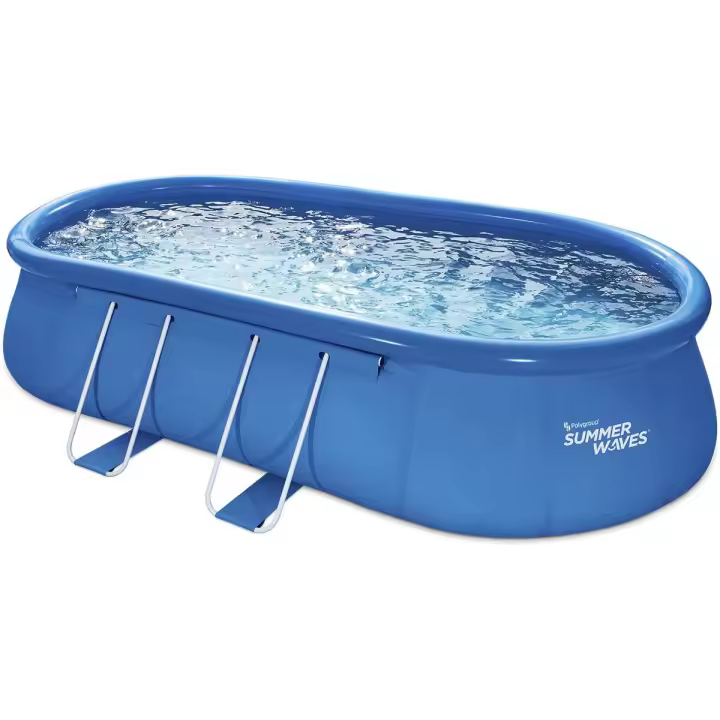 Piscina ovalada transportable - 6.10 x 3.66 x 1.22 m - 1