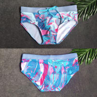 UXH Ropa De Baño Para Hombres Briefs De Natación Con Push-up Cintura Baja Estilo De Verano Traje De Baño Corto Sexy Para Surf - details 9