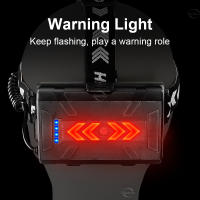 Linterna Frontal LED Recargable XHP199 Potente 18650 USB XHP90 Impermeable Para Pesca Y Camping Faro De Cabeza Con Ángulo De Haz De 180° - details 11