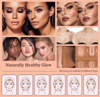 Hellokiss Multi-Purpose Contour Stick 3-Piece Set Dimensional Finish Highlighting & Highlighting Blush Stick - details 6