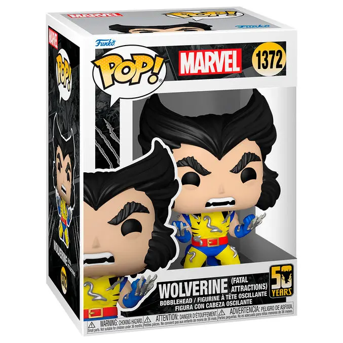 Figura Pop Marvel Wolverine 50Th Anniversary - Wolverine Fat-Figura de Vinilo Coleccionable - Idea de Regalo- Mercancia Oficial - Juguetes para Niños y Adultos - Movies Fans - Muñeco para Coleccionistas y Exposición - 1