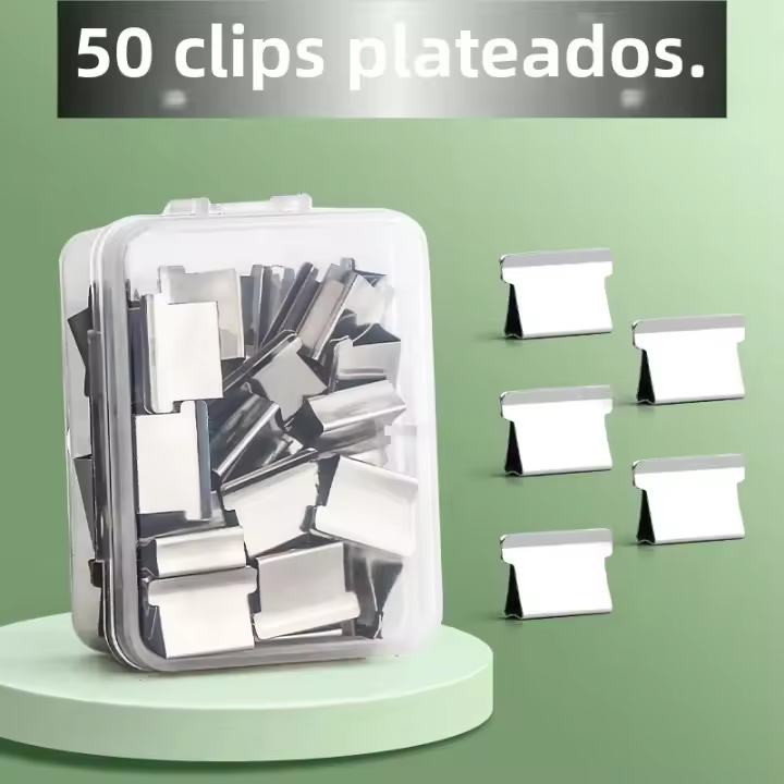 Clavadora Manual Mini De Metal Para Oficina Y Escuela Sin Químicos Reutilizable Para Papel Y Libros Herramienta De Fijación Para Estudiantes Y Empresas - 1